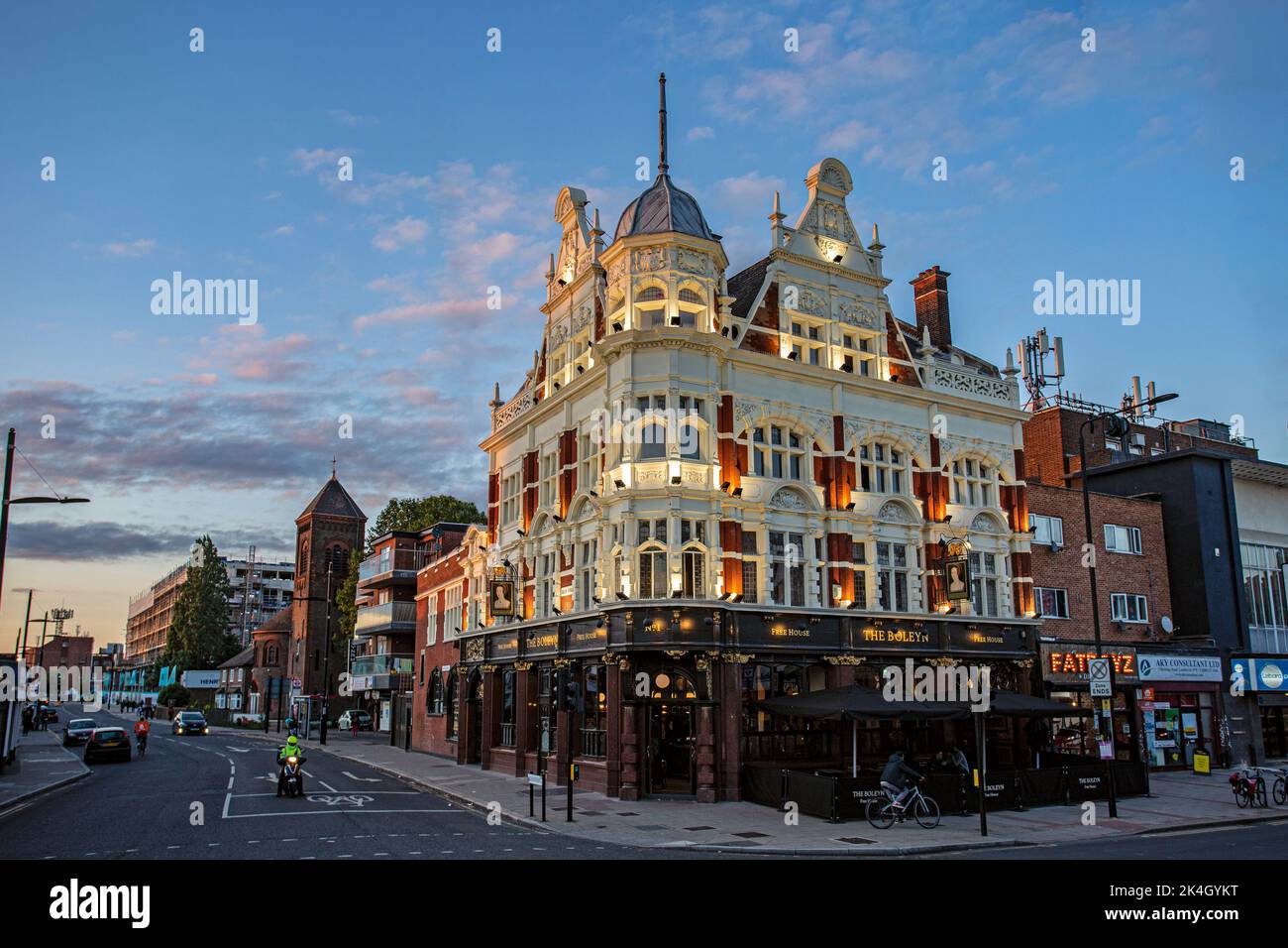 The Boleyn Tavern ,West Ham ,London Stock Photo