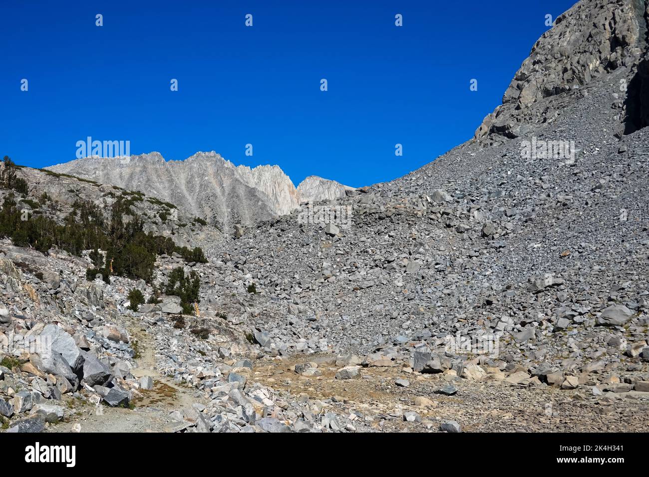 Morgan Pass, Sierra Nevada Mountains California, USA Stock Photo