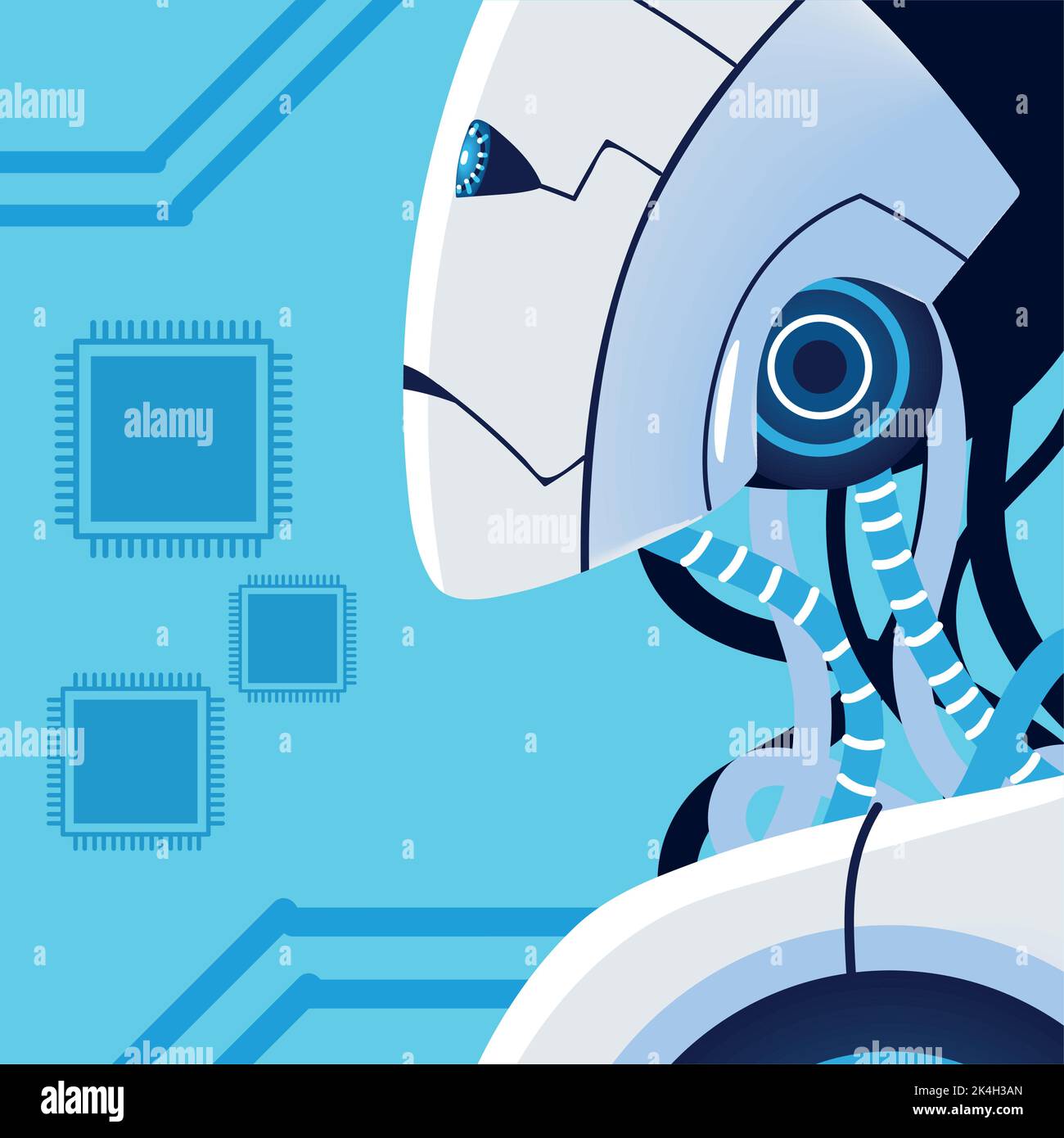 artificial intelligence robot technology Stock Vector Image & Art - Alamy