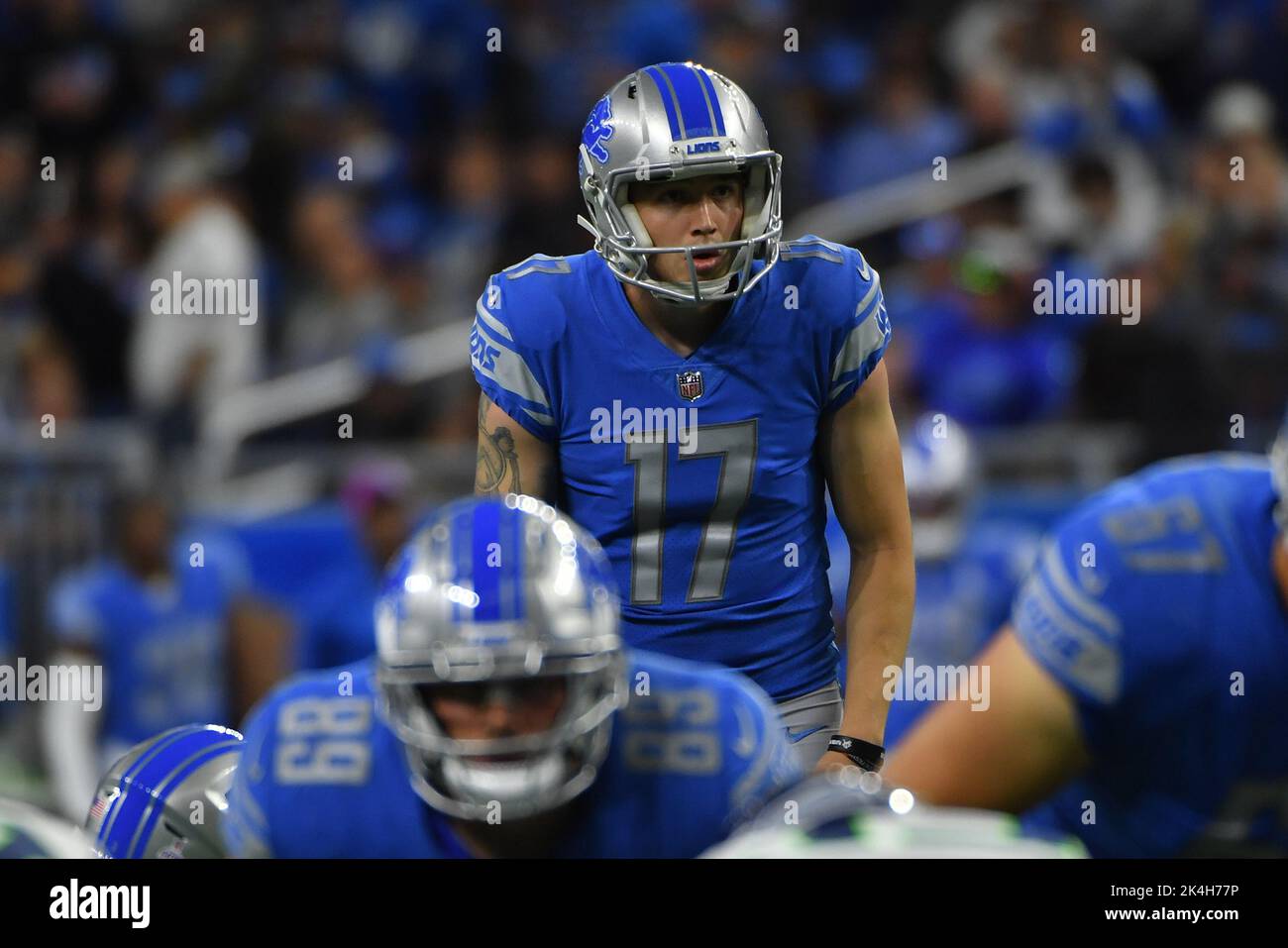 Detroit lions kicker hi-res stock photography and images - Alamy