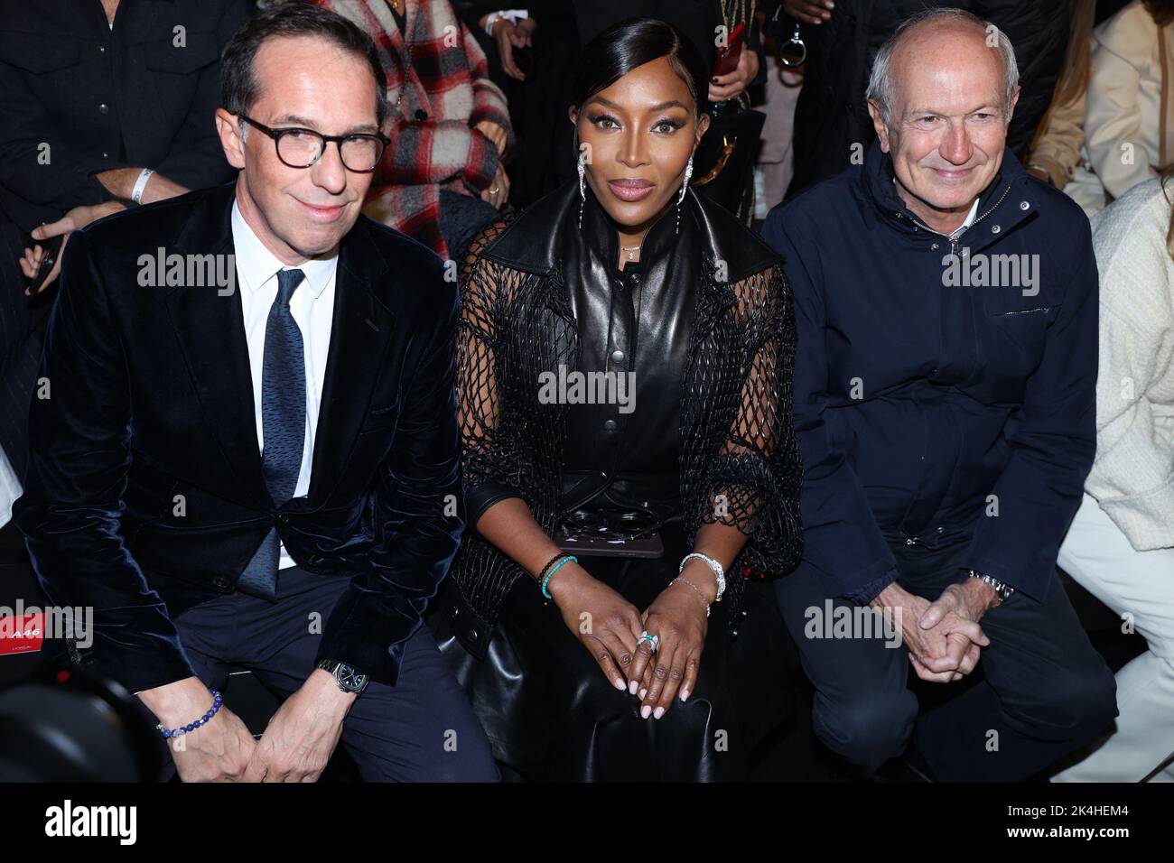 Nicolas Hieronimus Naomi Campbell And Jean Paul Agon Attending The L
