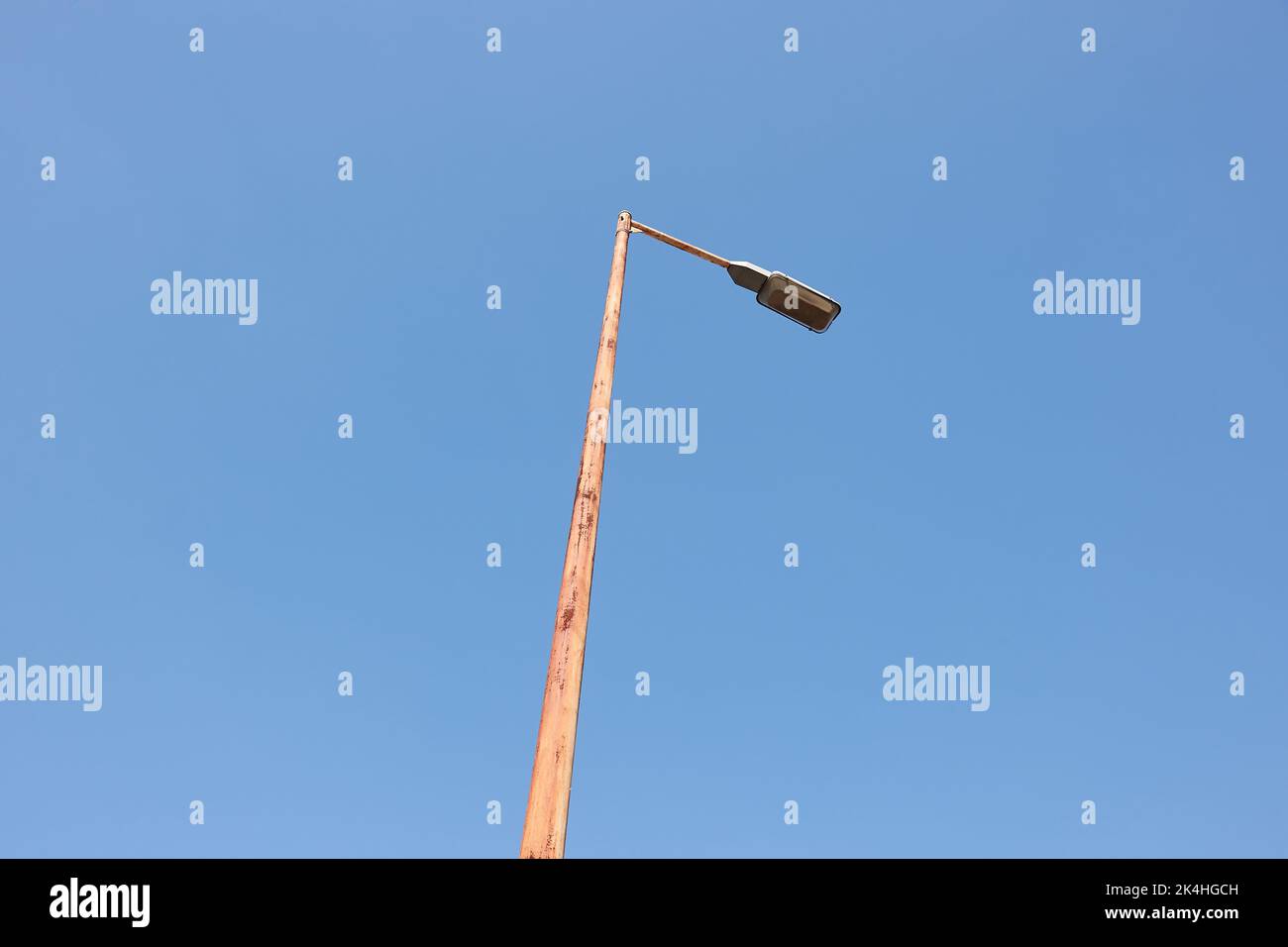 Lamp post on a street Stock Photo
