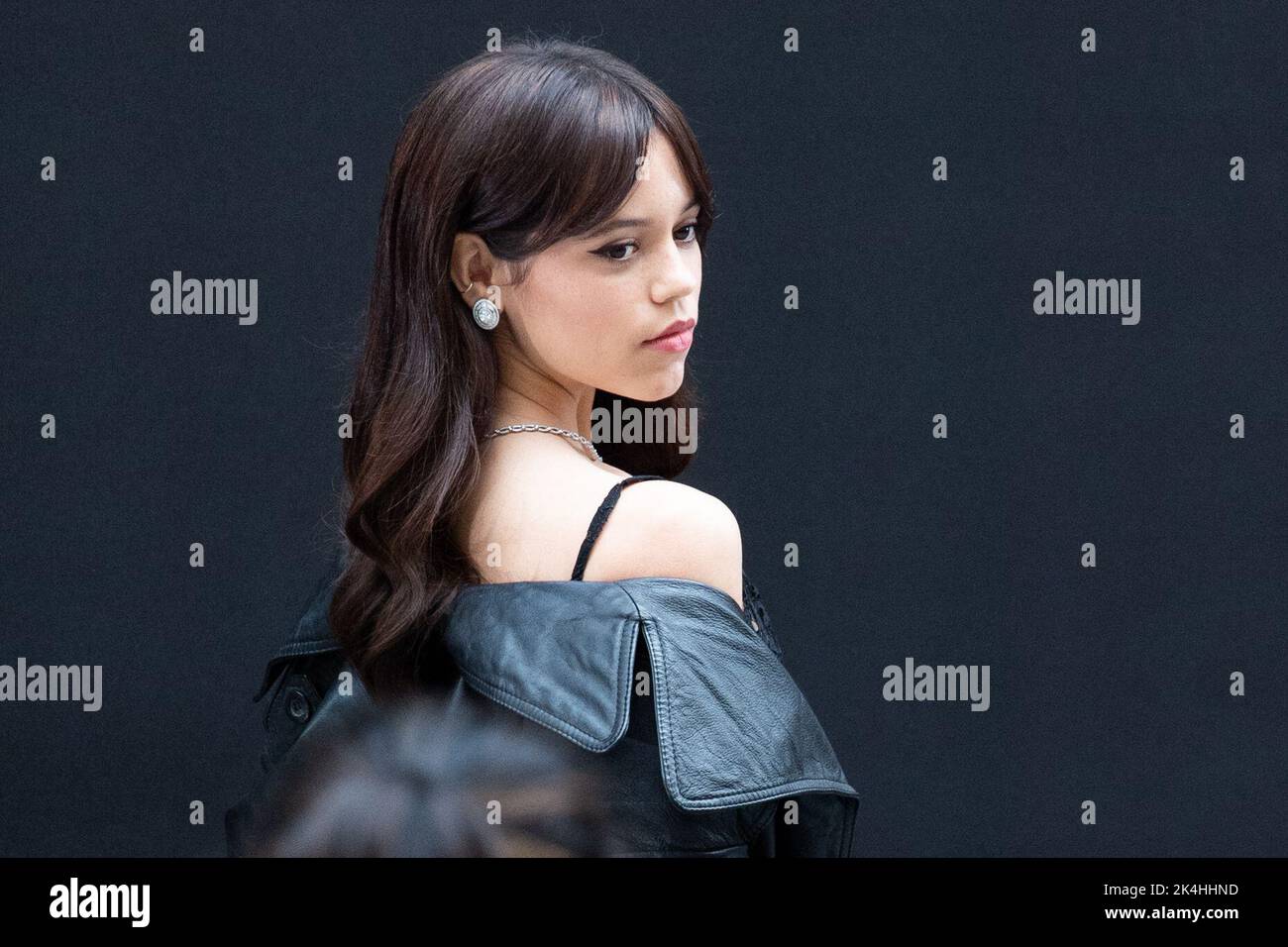 Jenna Ortega attending the Valentino Womenswear Spring Summer 2023
