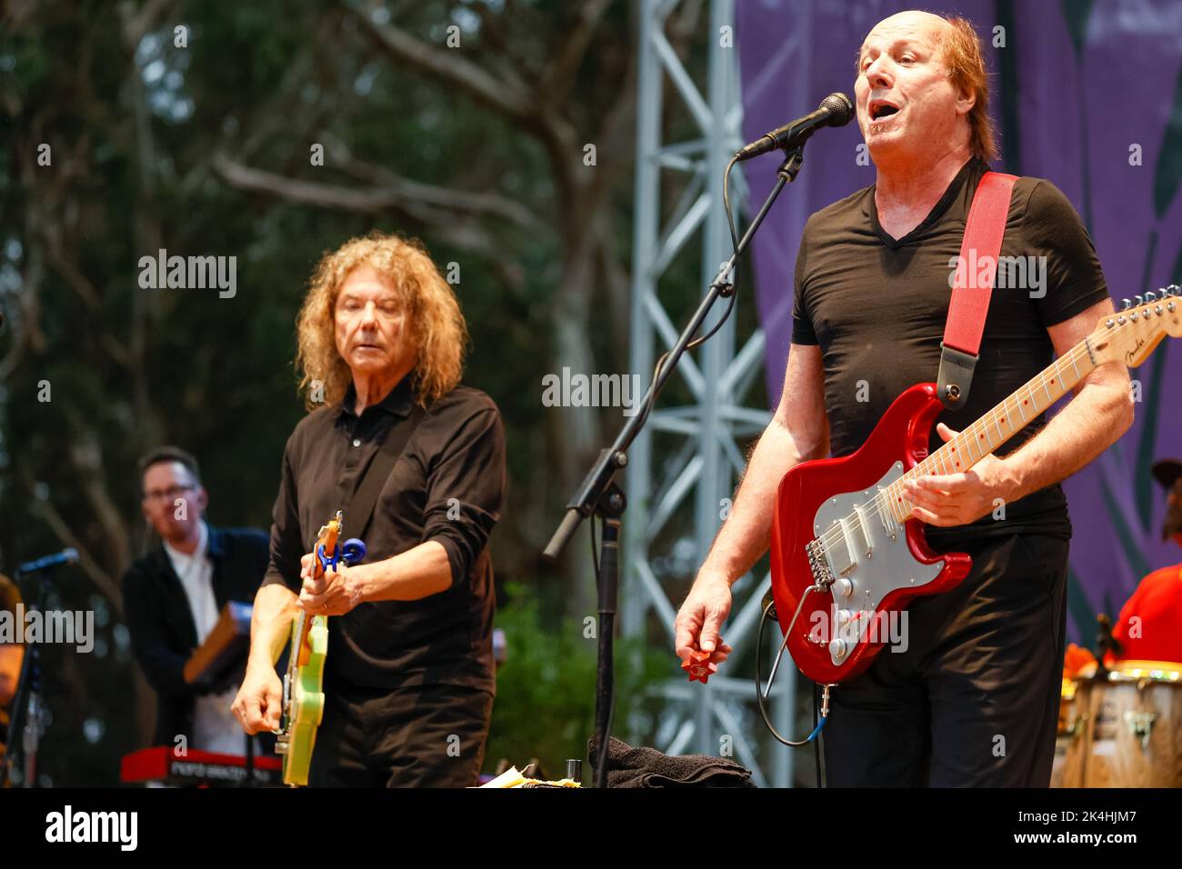 San Francisco, CA, 1st October, 2022, Jerry Harrison (left) and Adrian