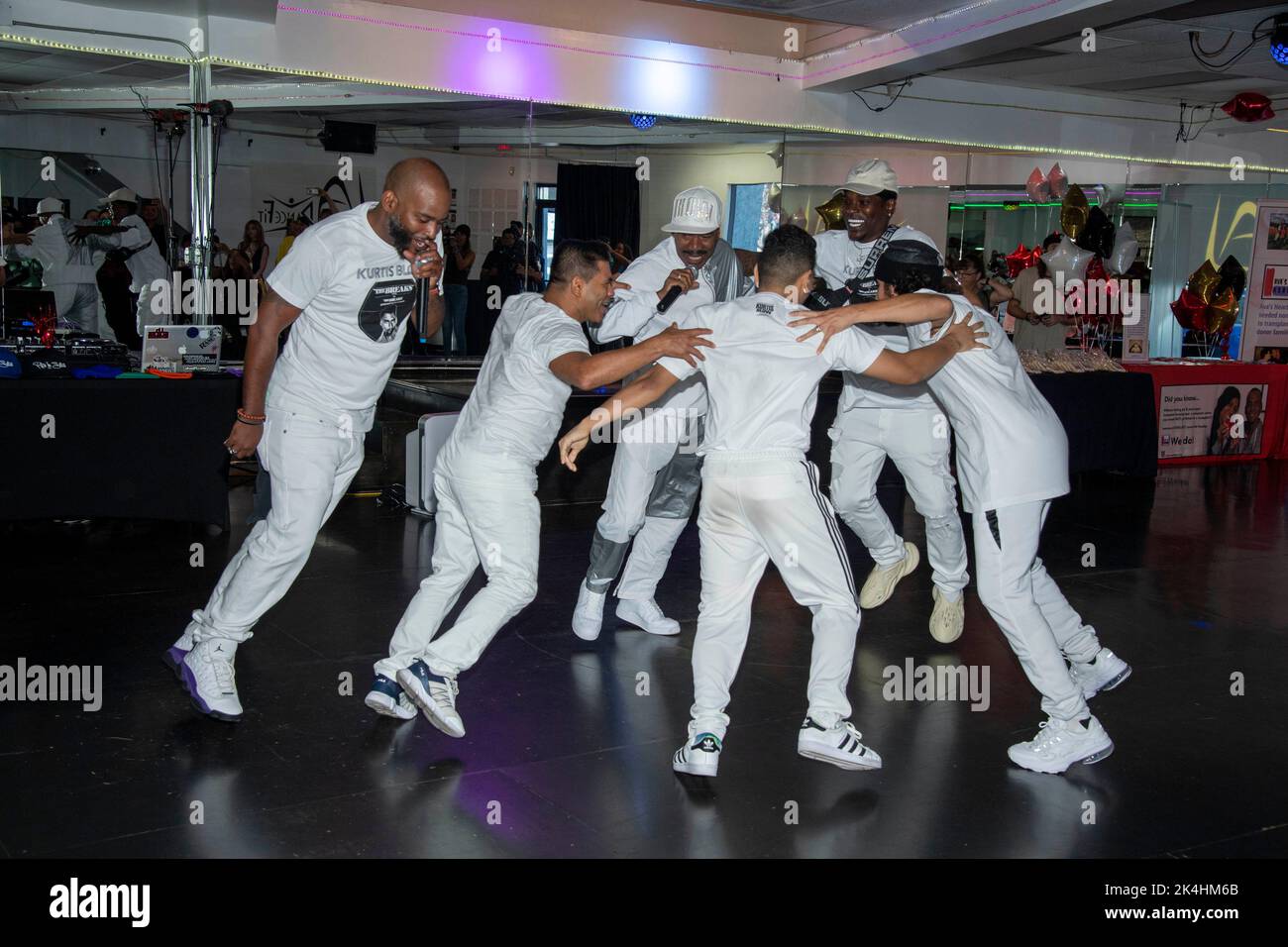 Los Angeles, USA. 02nd Oct, 2022. Kurtis Blow with Airforce Crew