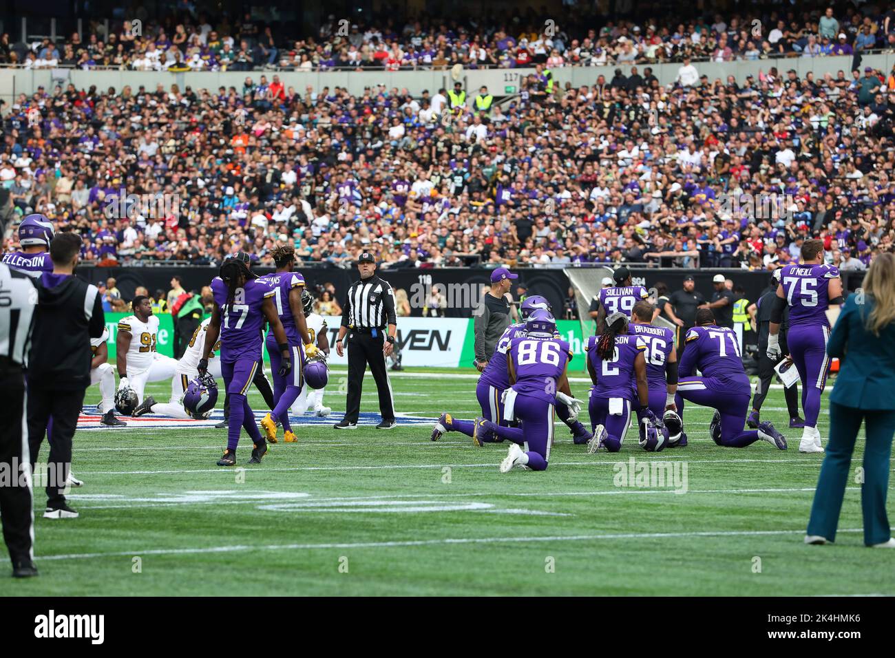 NFL London LIVE: Minnesota Vikings take on the New Orleans Saints