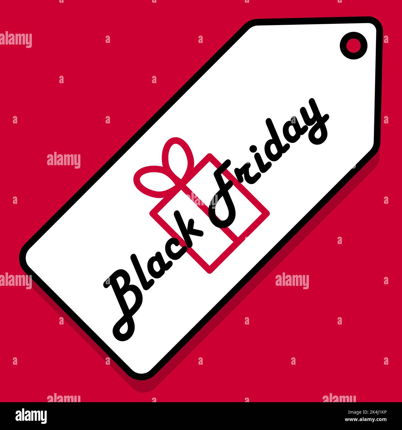 White price tag illustration Stock Vector Images Alamy