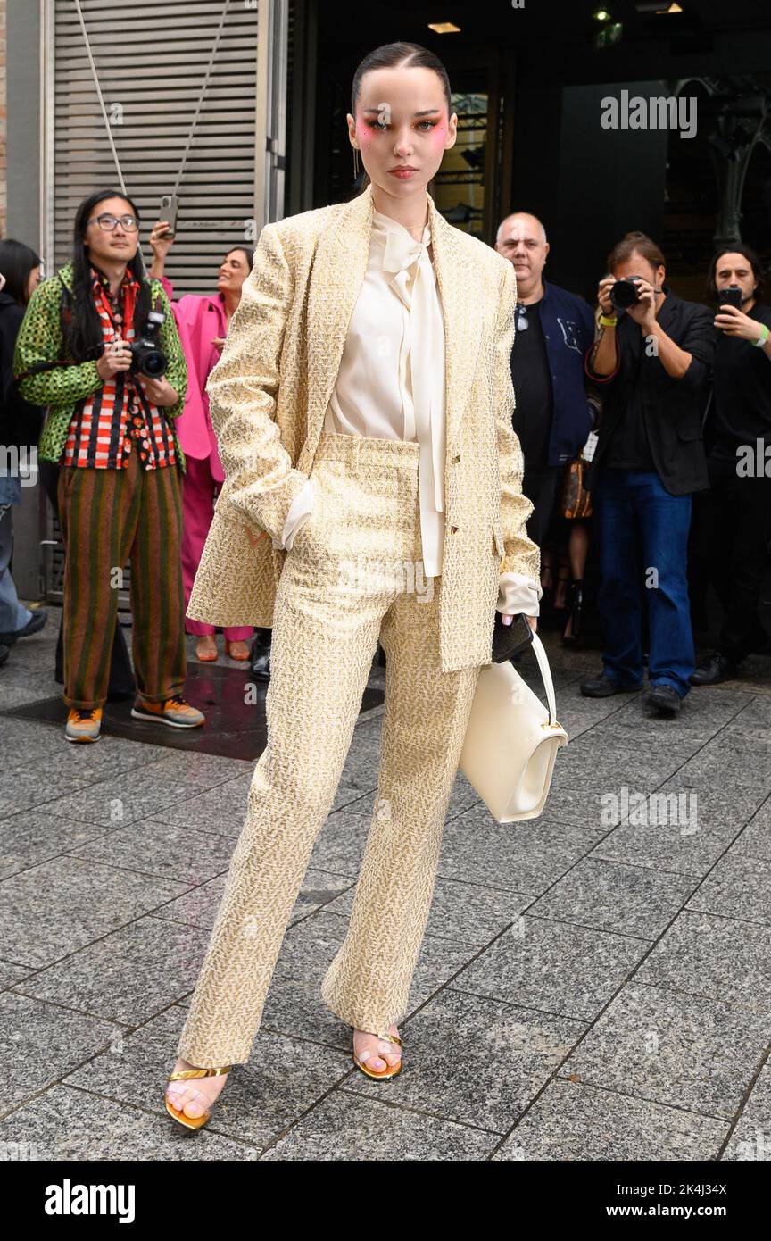 Dove Cameron attends the Valentino Womenswear Spring/Summer 2023 