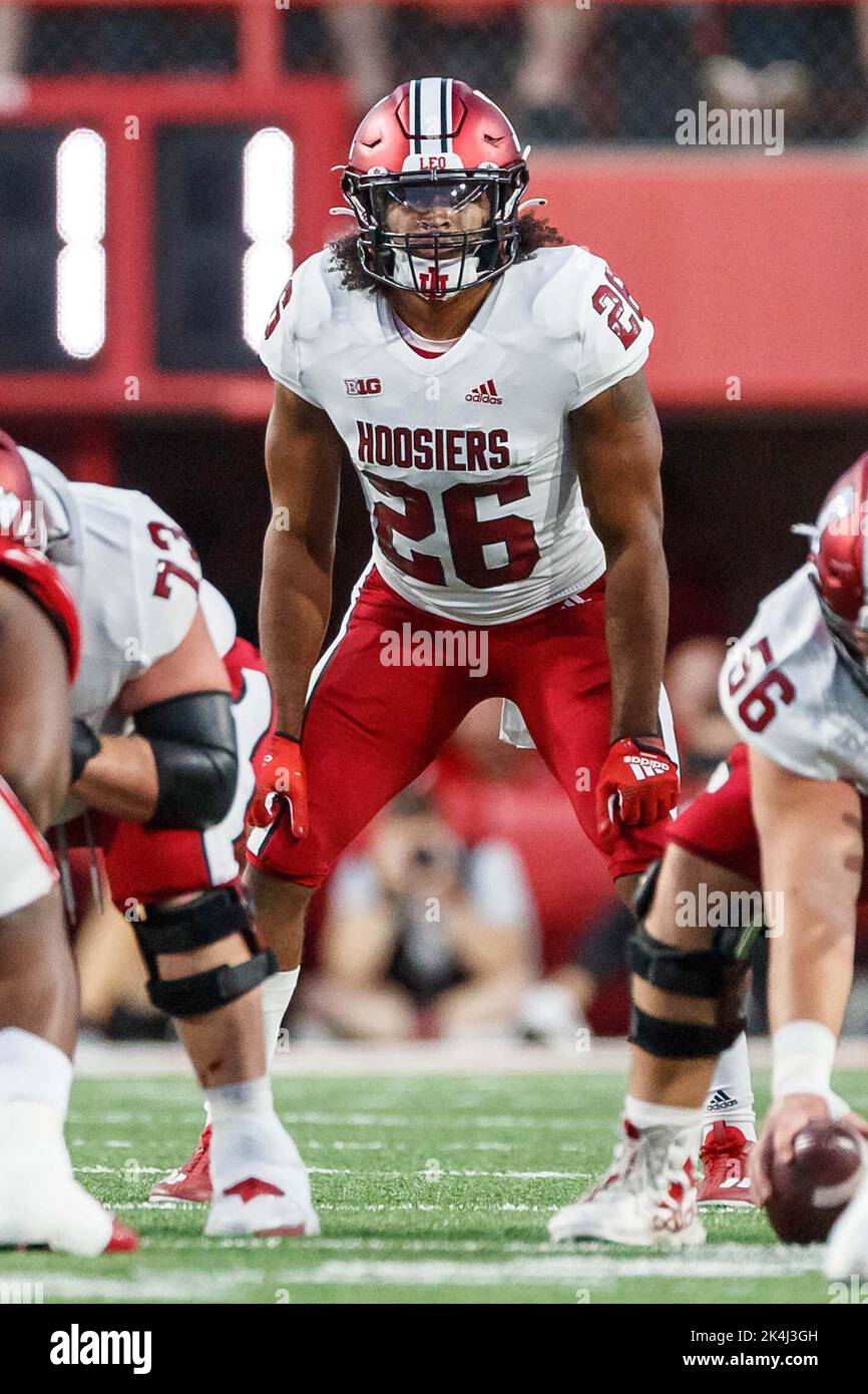 Lincoln, NE. U.S. 01st Oct, 2022. Indiana Hoosiers running back Josh