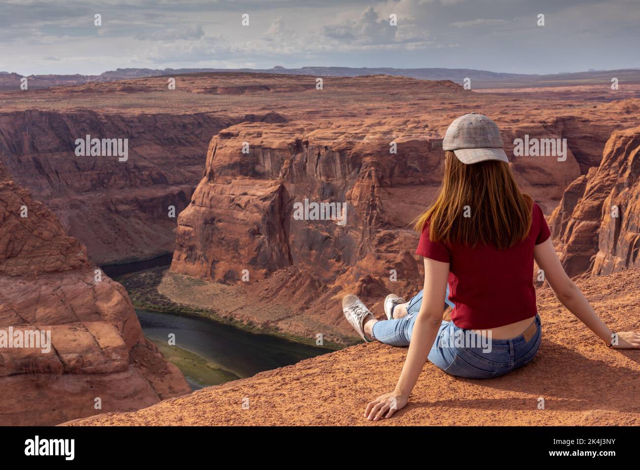 Female bend over hi-res stock photography and images - Alamy
