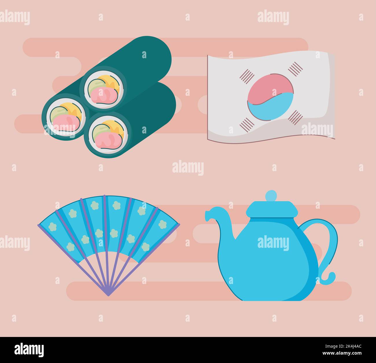 icons, korea culture Stock Vector Image & Art - Alamy