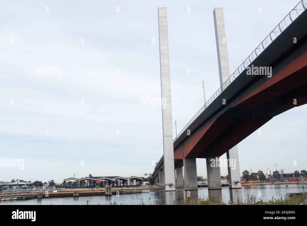 The iconic Australian, Melbourne Bolte Bridge Stock Photo