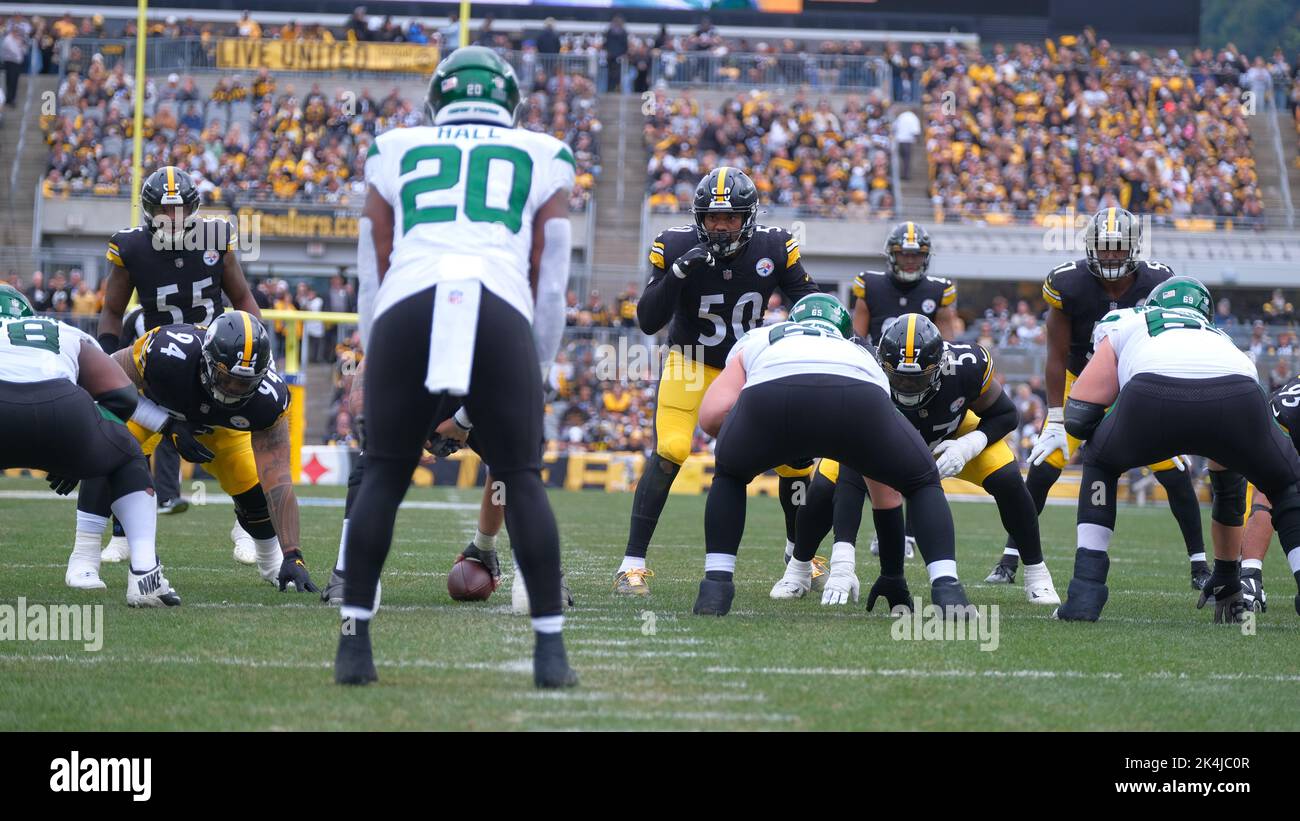 OCT 2nd, 2022 Malik Reed 50 during the Pittsburgh Steelers vs New