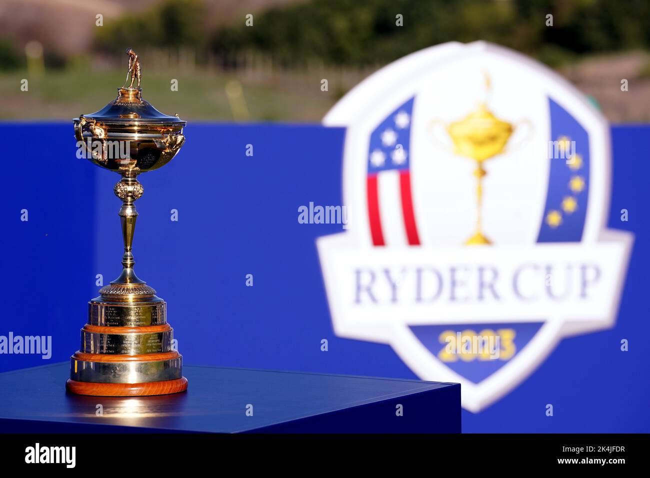 A general view of the Ryder Cup pictured at the Marco Simone Golf and