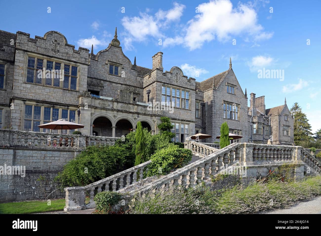 Bovey Castle Hotel, Devon Stock Photo