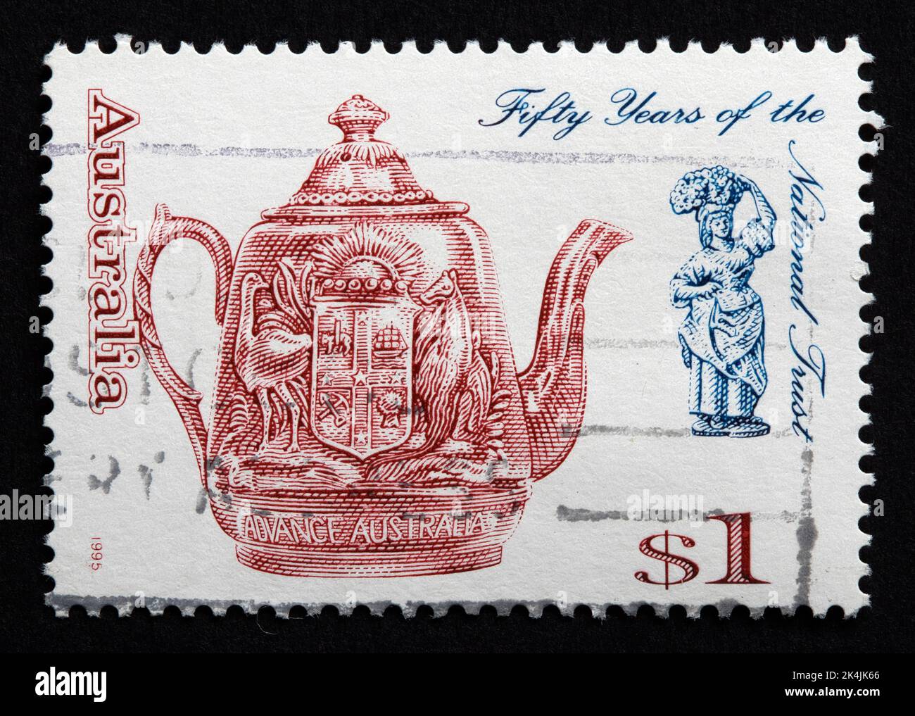 Australian postage stamp Stock Photo Alamy