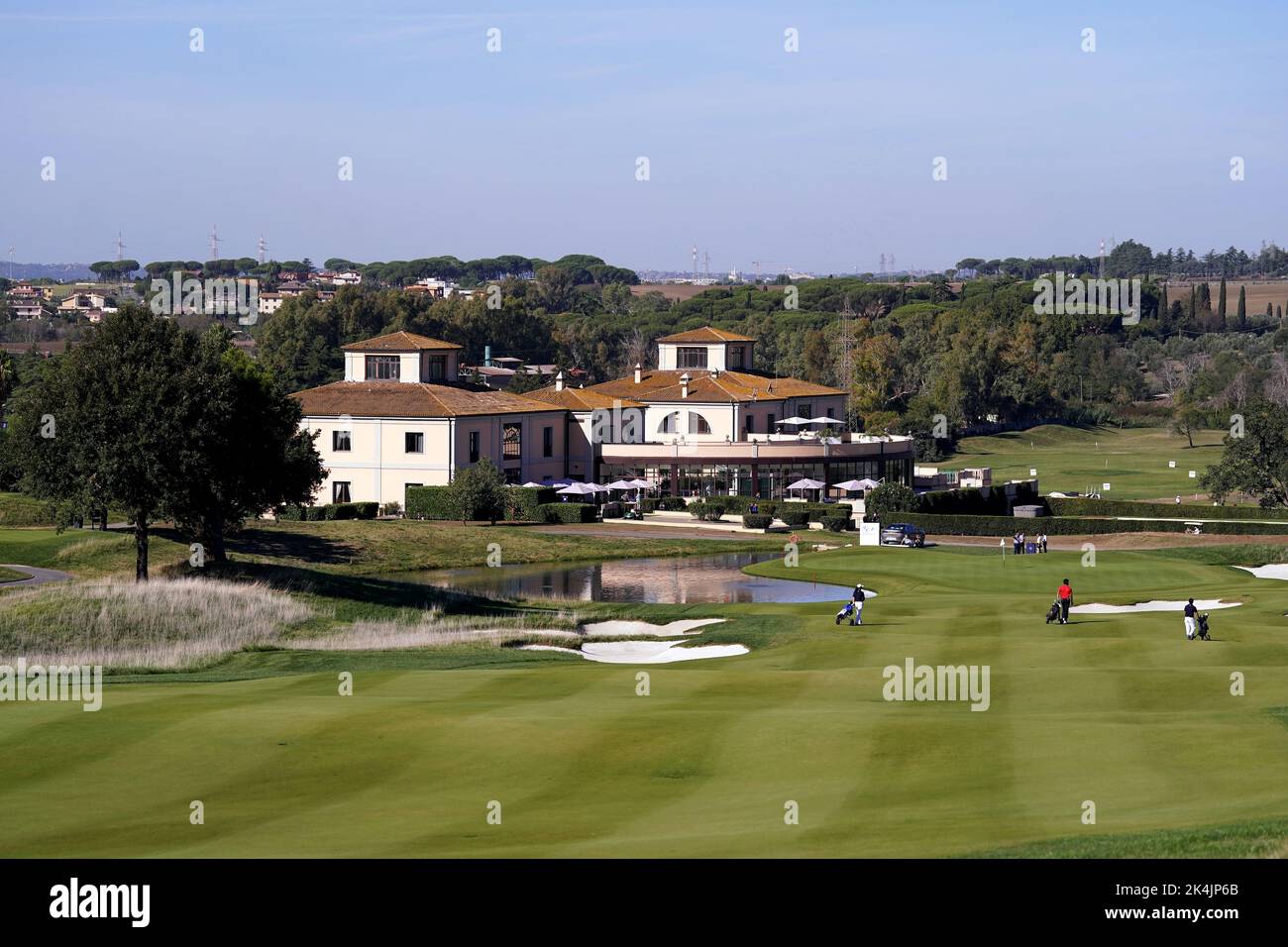 A general view at the Marco Simone Golf and Country Club in Rome, Italy, venue for the 2023 Ryder Cup. Picture date: Monday October 3, 2022. Stock Photo
