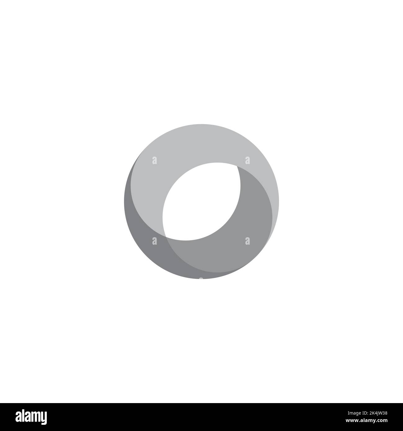 circle gradient tire geometric logo vector Stock Vector