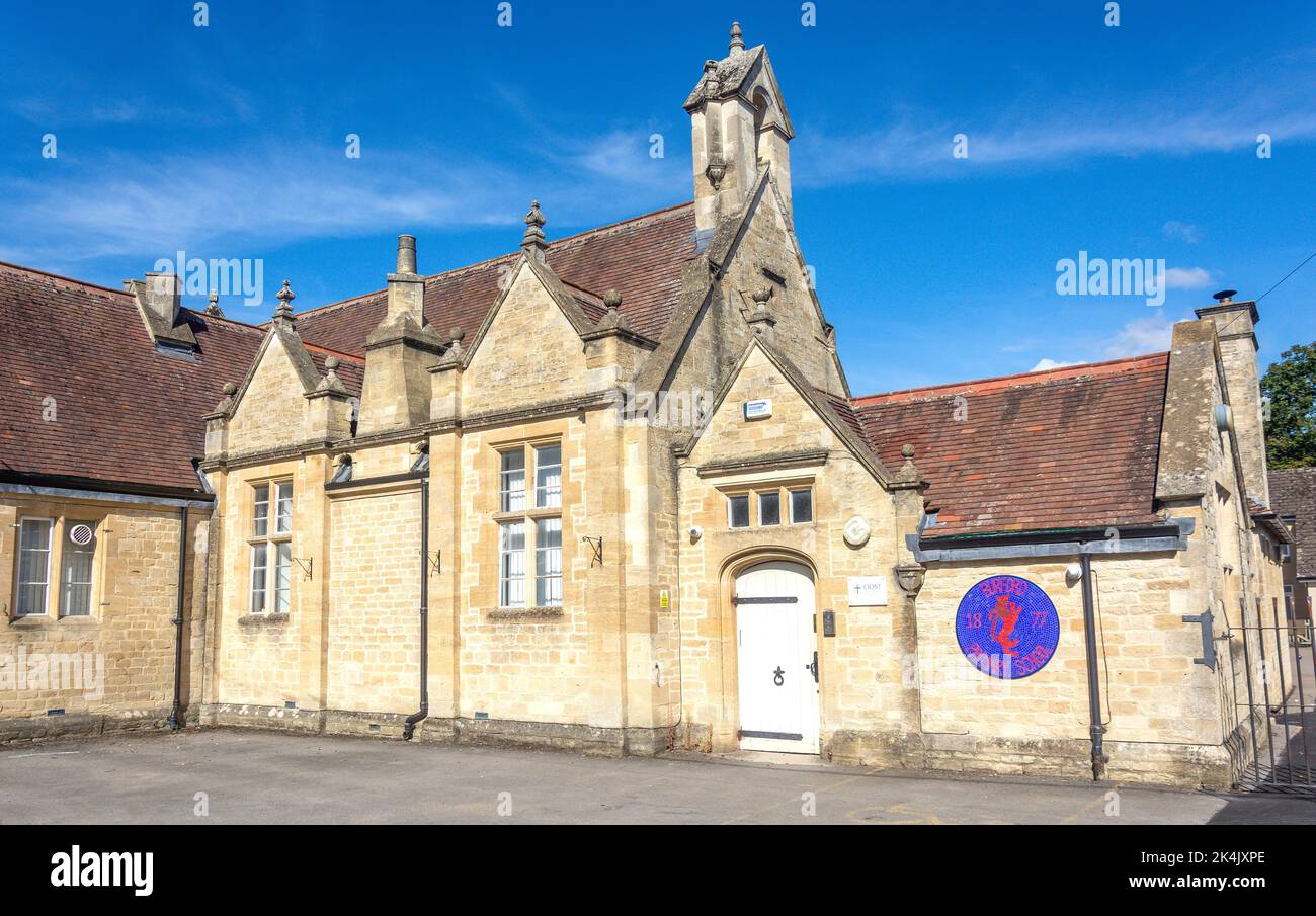 Burford Primary School, Priory Lane, Burford, Oxfordshire, England, United Kingdom Stock Photo