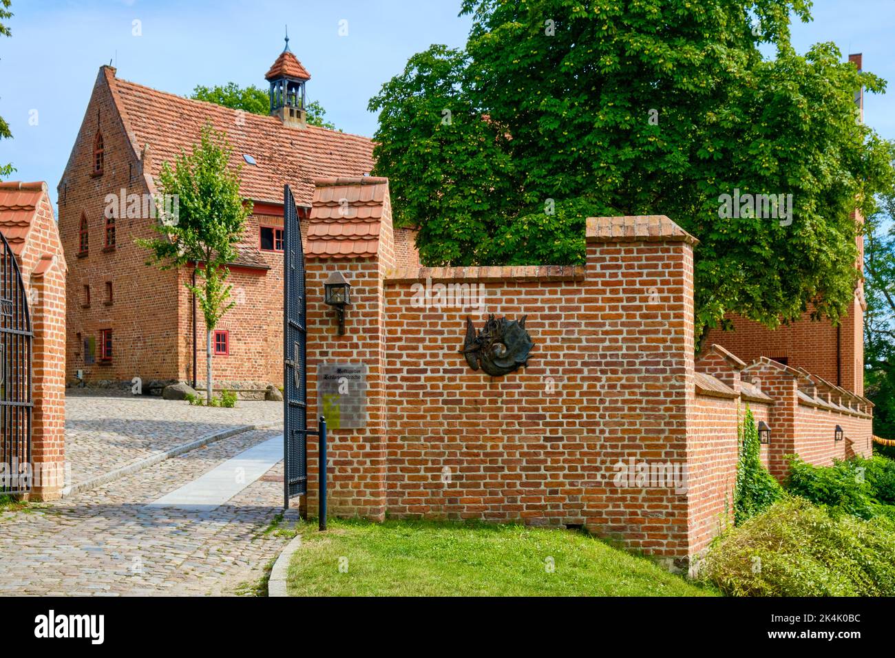 The Penzlin Old Castle, also known as Maltzan Castle, Penzlin, Mecklenburg-Western Pomerania, Germany. Stock Photo