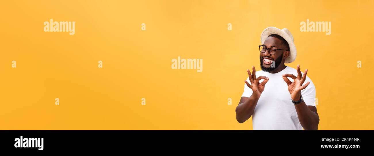 Black man with shaved head hi-res stock photography and images - Alamy