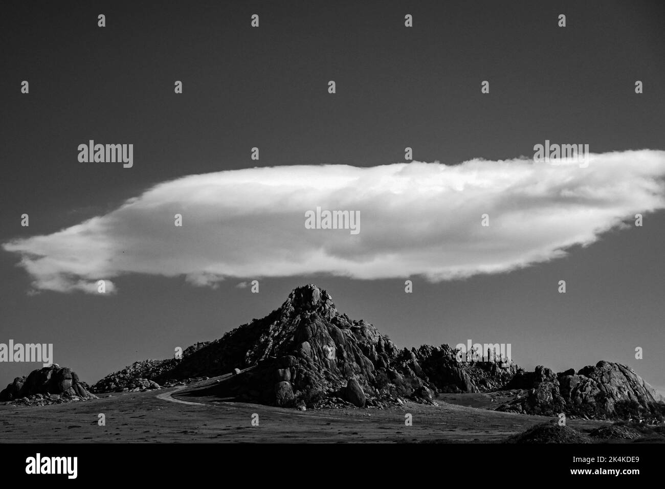 Mountains of mongolia Black and White Stock Photos & Images - Alamy