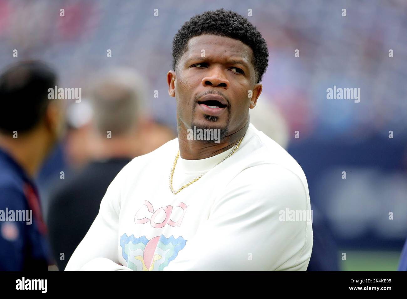 Houston, Texas, USA. 2nd Oct, 2022. Former Houston Texans wide receiver