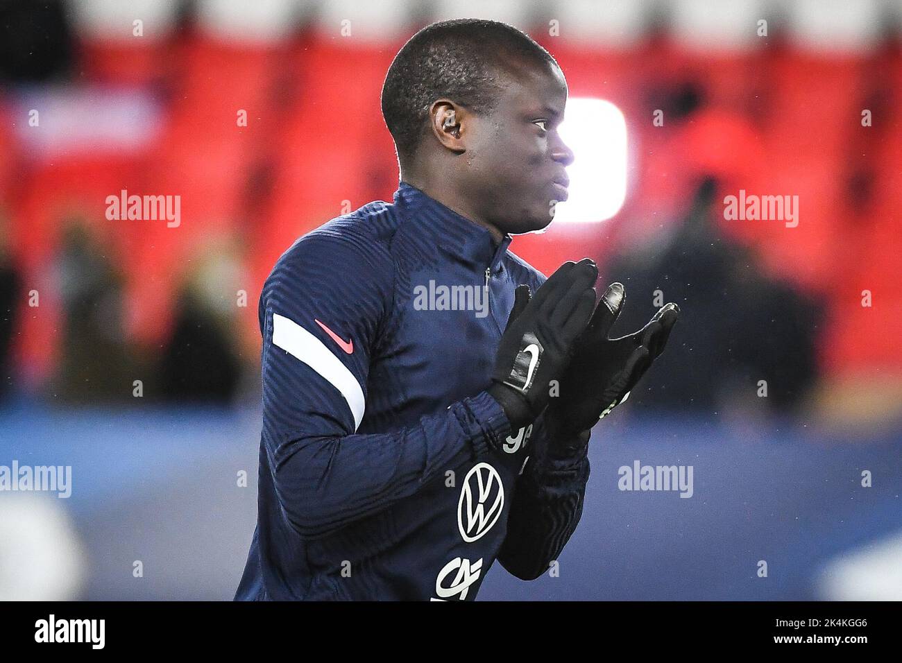 N'Golo KANTE of France during the FIFA World Cup 2022, Qualifiers Group D football match between France and Kazakhstan on November 13, 2021 at Parc des Princes stadium in Paris, France - Photo Matthieu Mirville / DPPI Stock Photo