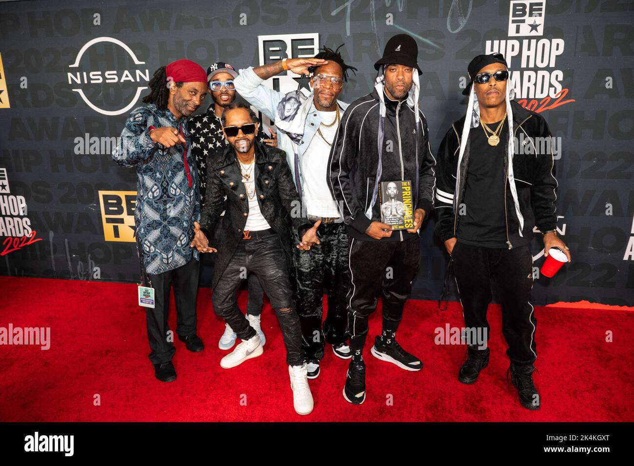 Dead Prez attends the BET Hip Hop Awards 2022 on September 30, 2022 in ...