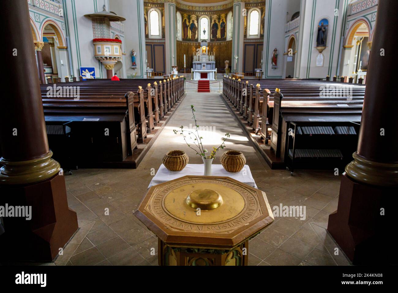 PeterundPaulKirche am Bassinplatz in Potsdam Stock Photo Alamy