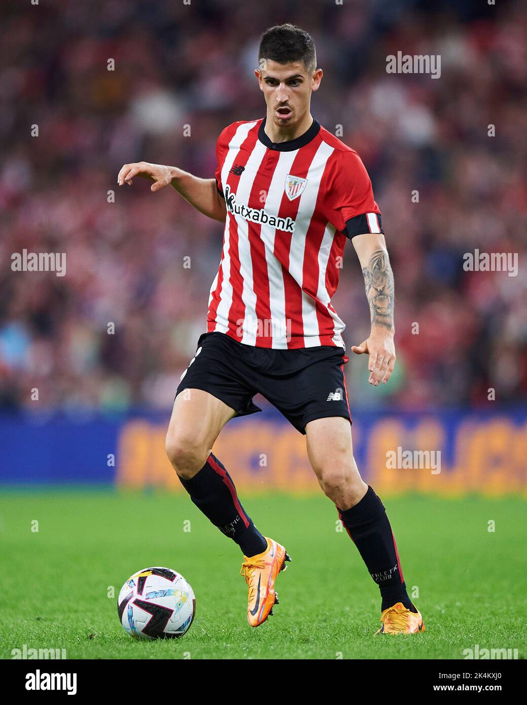 Oihan Sancet of Athletic Club during the La Liga match between Athletic 