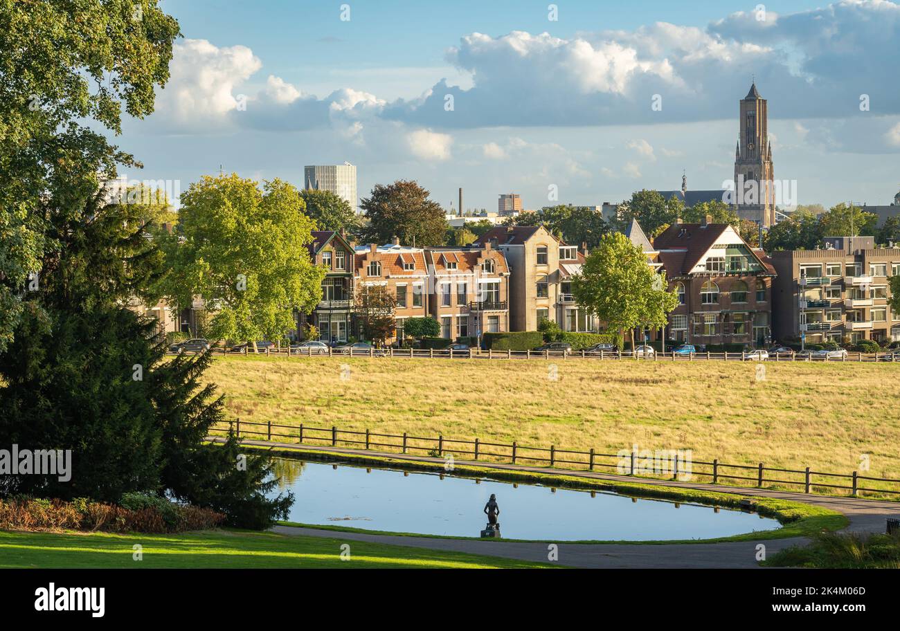 Skyline Of Arnhem Province Gelderland The Netherlands Tower Of St 