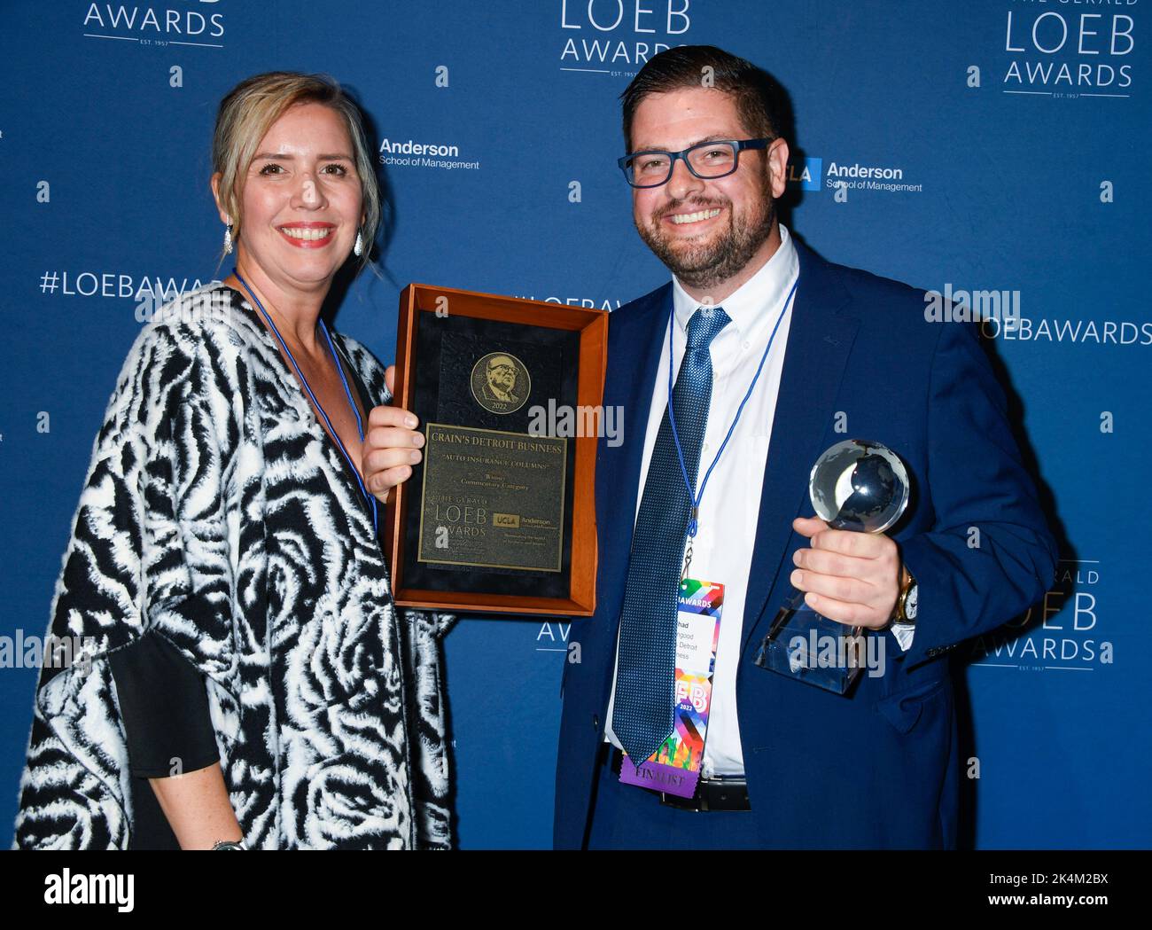 09/29/2022 New York, New York 2022 Gerald Loeb Awards, held at Capitale