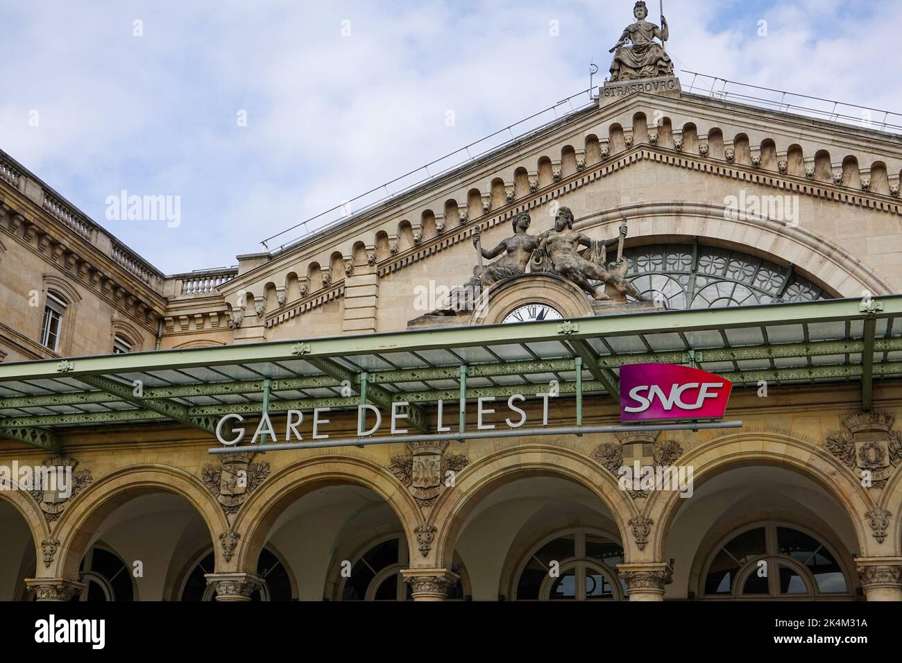 Gare de l'Est, Paris-Est, one of six large mainline railway station ...