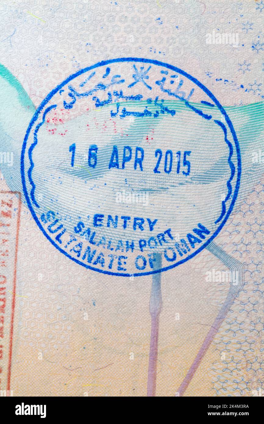 Sultanate Of Oman Passport Stamp Hi res Stock Photography And Images Alamy apply-oman-visa-online-fill-application-form-www-instaomanvisa-how-to-apply-oman-visa