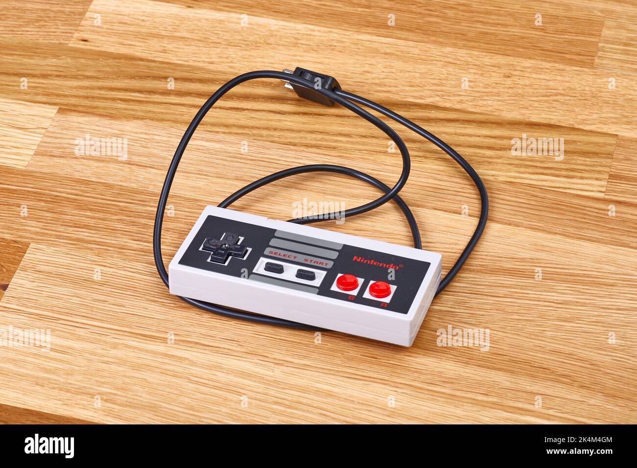 Nintengo NES controller Stock Photo