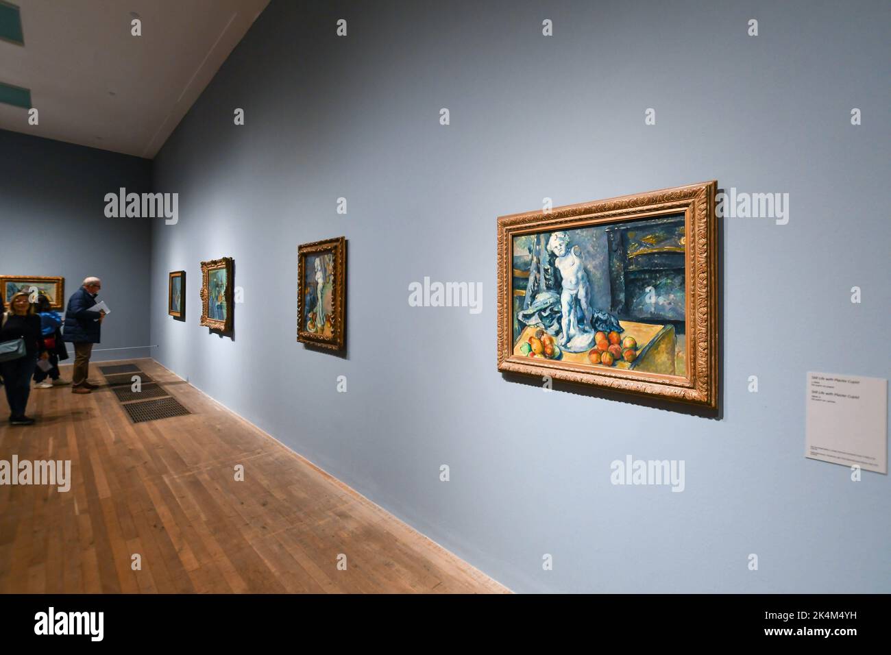 London, UK, 3rd October 2022, Cezanne exhibition at the Tate Modern