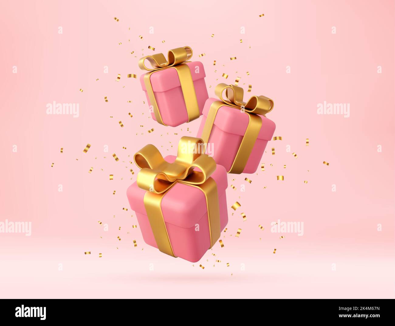 3d christmas gift bag Stock Vector Images - Alamy