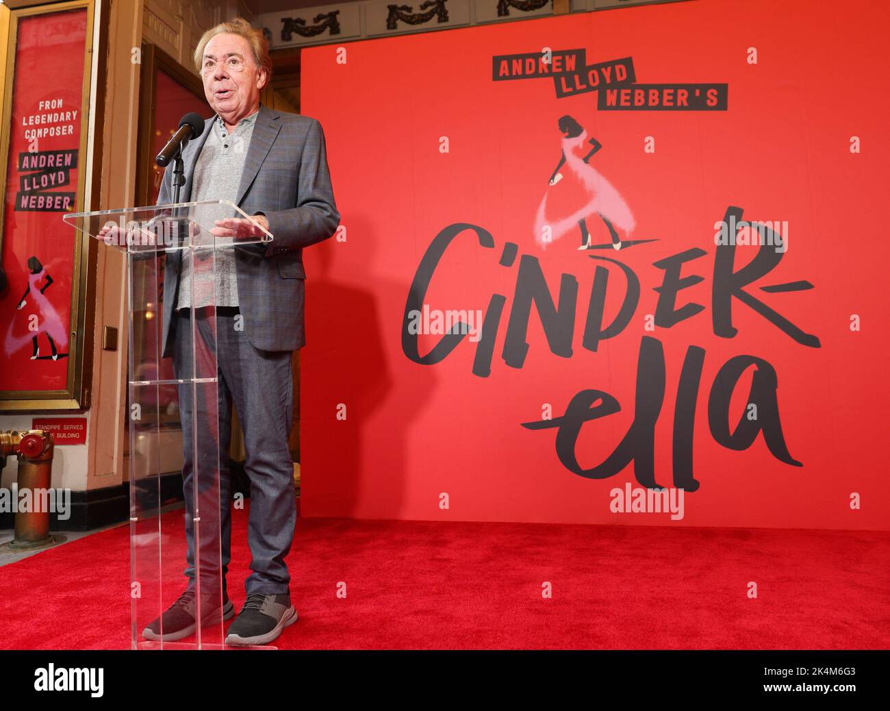 Andrew lloyd webber announces new musical bad cinderella hires stock