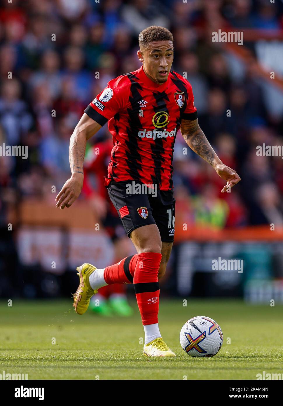 Bournemouth's Marcus Tavernier in action during the Premier League match at the Vitality Stadium, Bournemouth. Picture date: Saturday October 1, 2022. Stock Photo