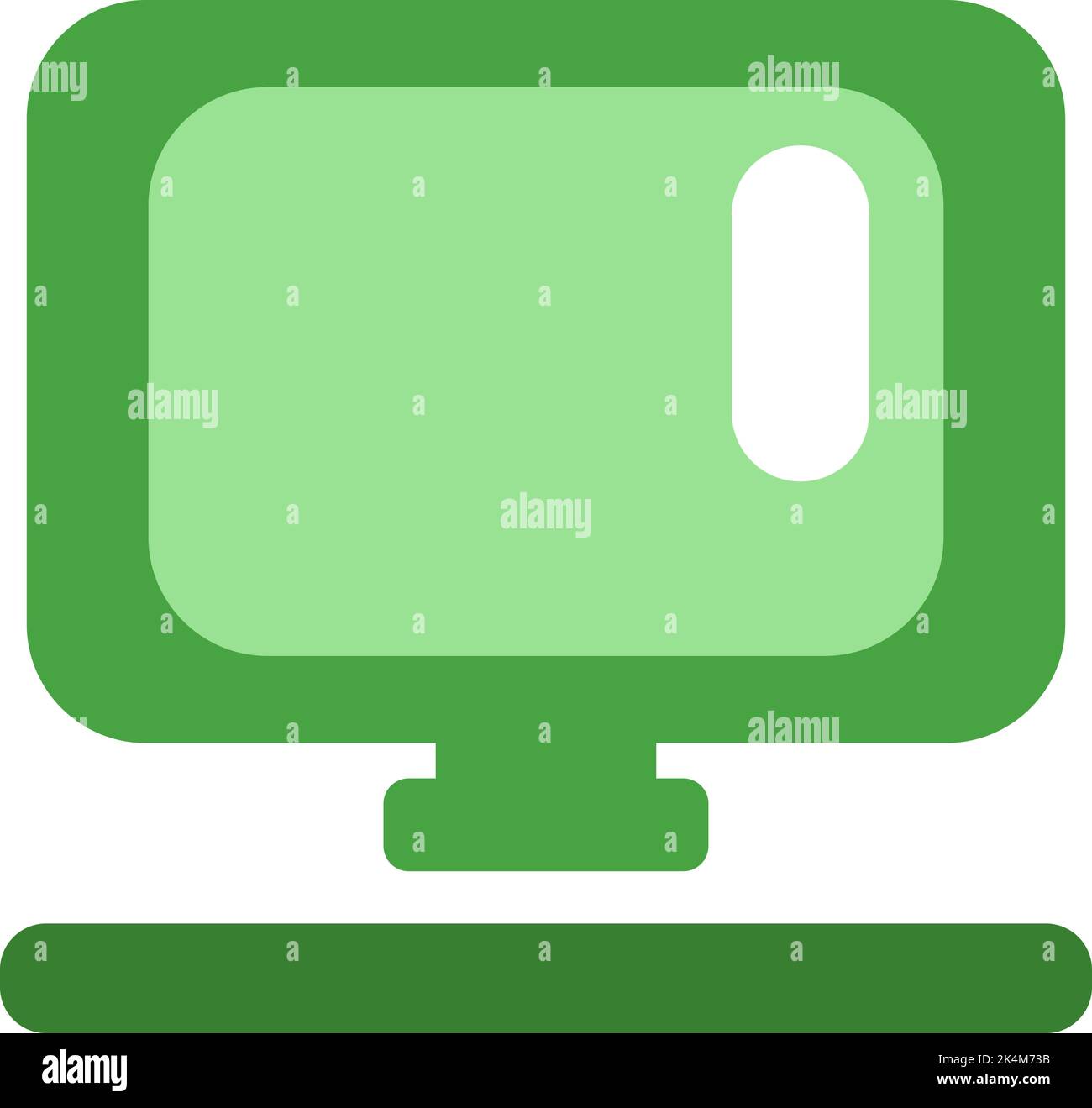 Portable computer monitor Cut Out Stock Images & Pictures - Alamy