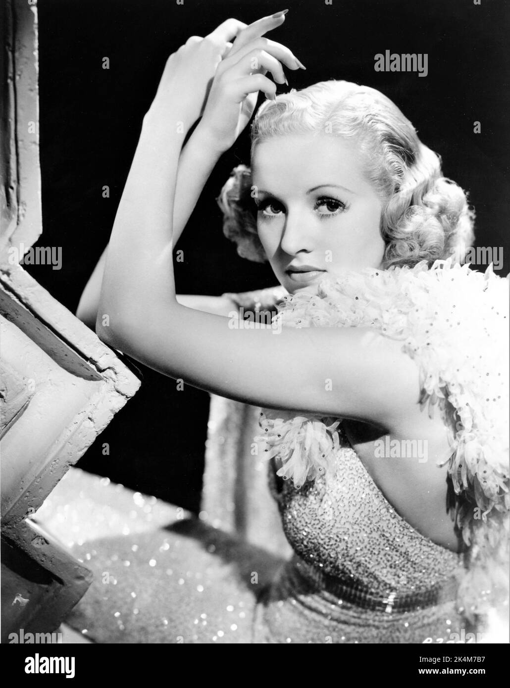 BETTY GRABLE 1936 Portrait publicity for Paramount Pictures Stock Photo