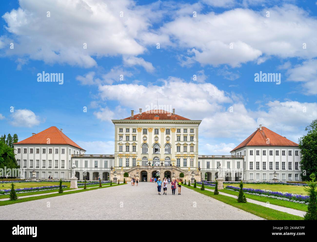 Nymphenburg Palace (Schloss Nymphenburg), Munich, Bavaria, Germany Stock Photo