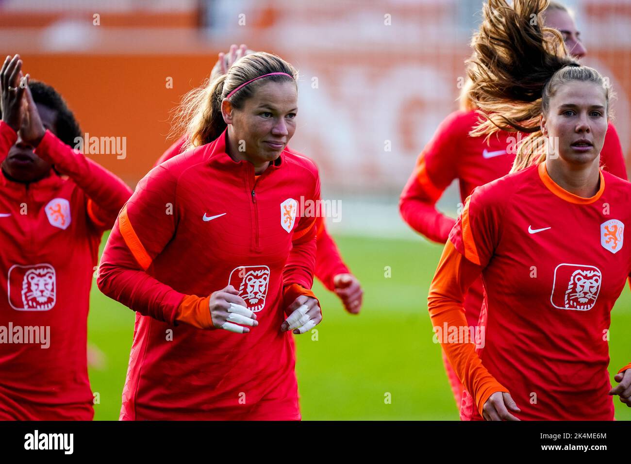 ZEIST, NETHERLANDS - OCTOBER 3: Barbara Lorsheyd of the Netherlands during a Training Session of the Netherlands Women’s Football Team at the KNVB Campus on October 3, 2022 in Zeist, Netherlands (Photo by Joris Verwijst/Orange Pictures) Stock Photo