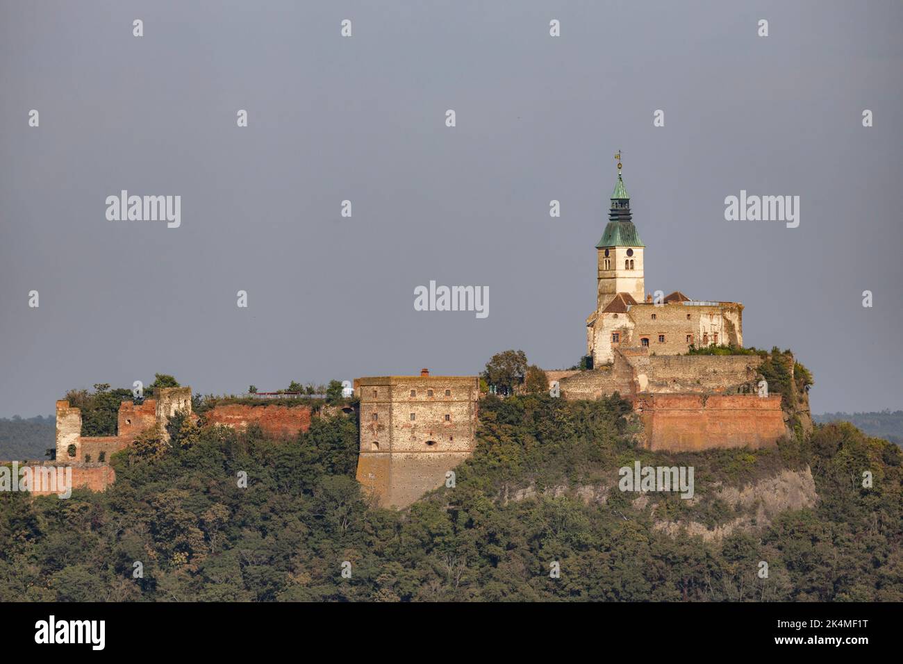 Gussing castle, Southern Burgenland, Austria. Stock Photo