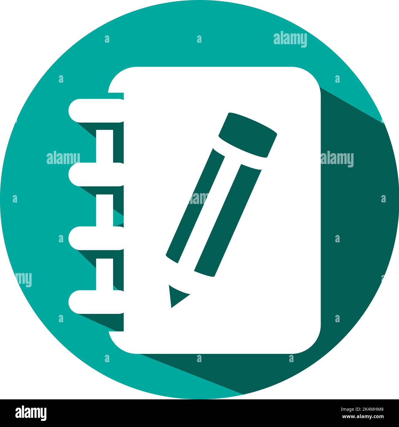 Mobile notes, illustration, vector on a white background. Stock Vector