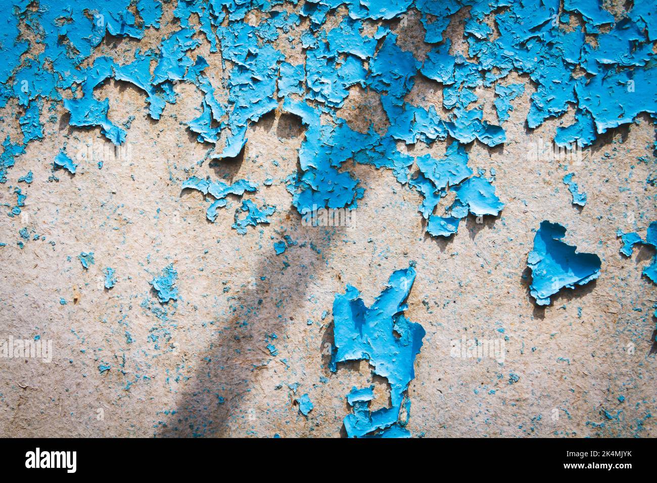 Old cracked paint. Grunge texture. Layer of old paint cracked. Deep