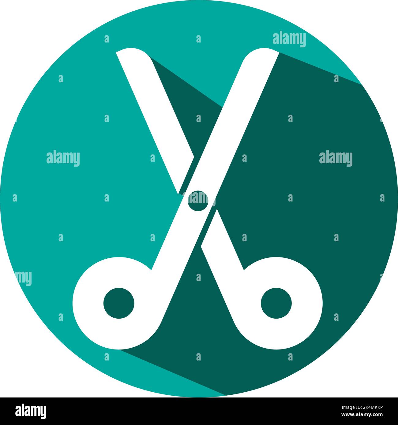 Video cut, illustration, vector on a white background. Stock Vector