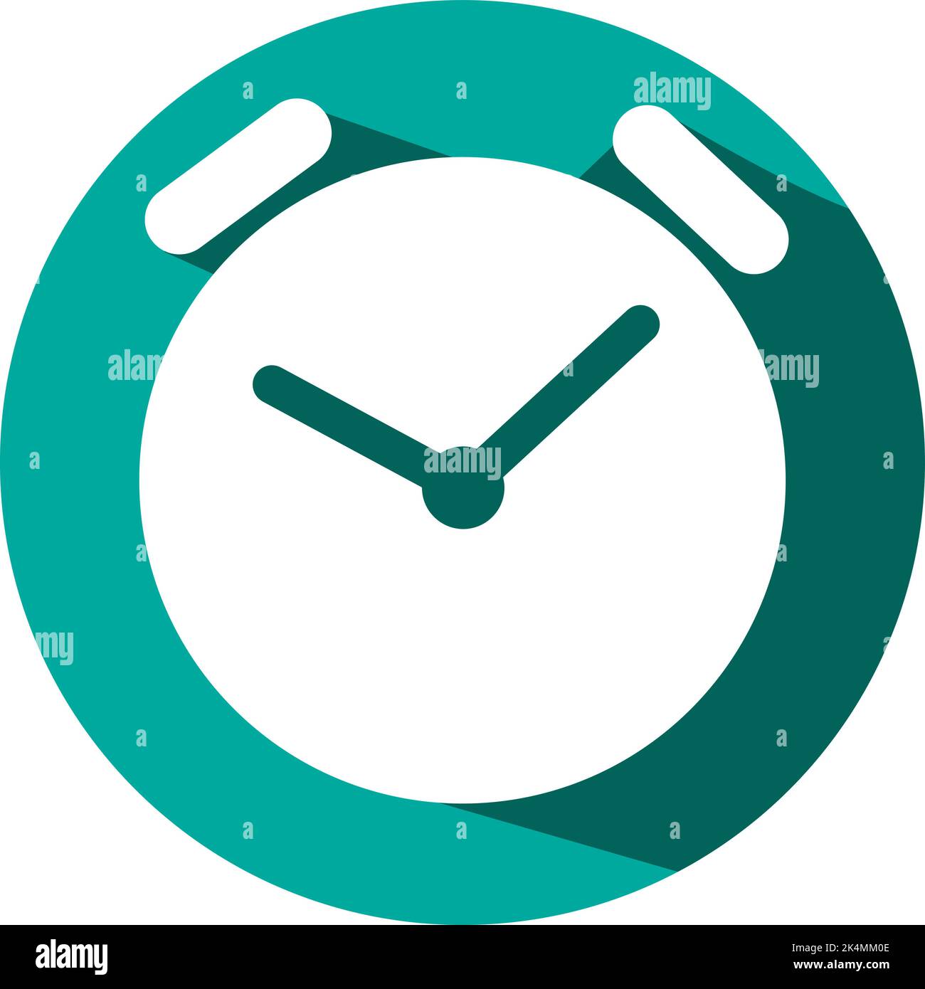 Mobile clock, illustration, vector on a white background Stock Vector Image & Art Alamy