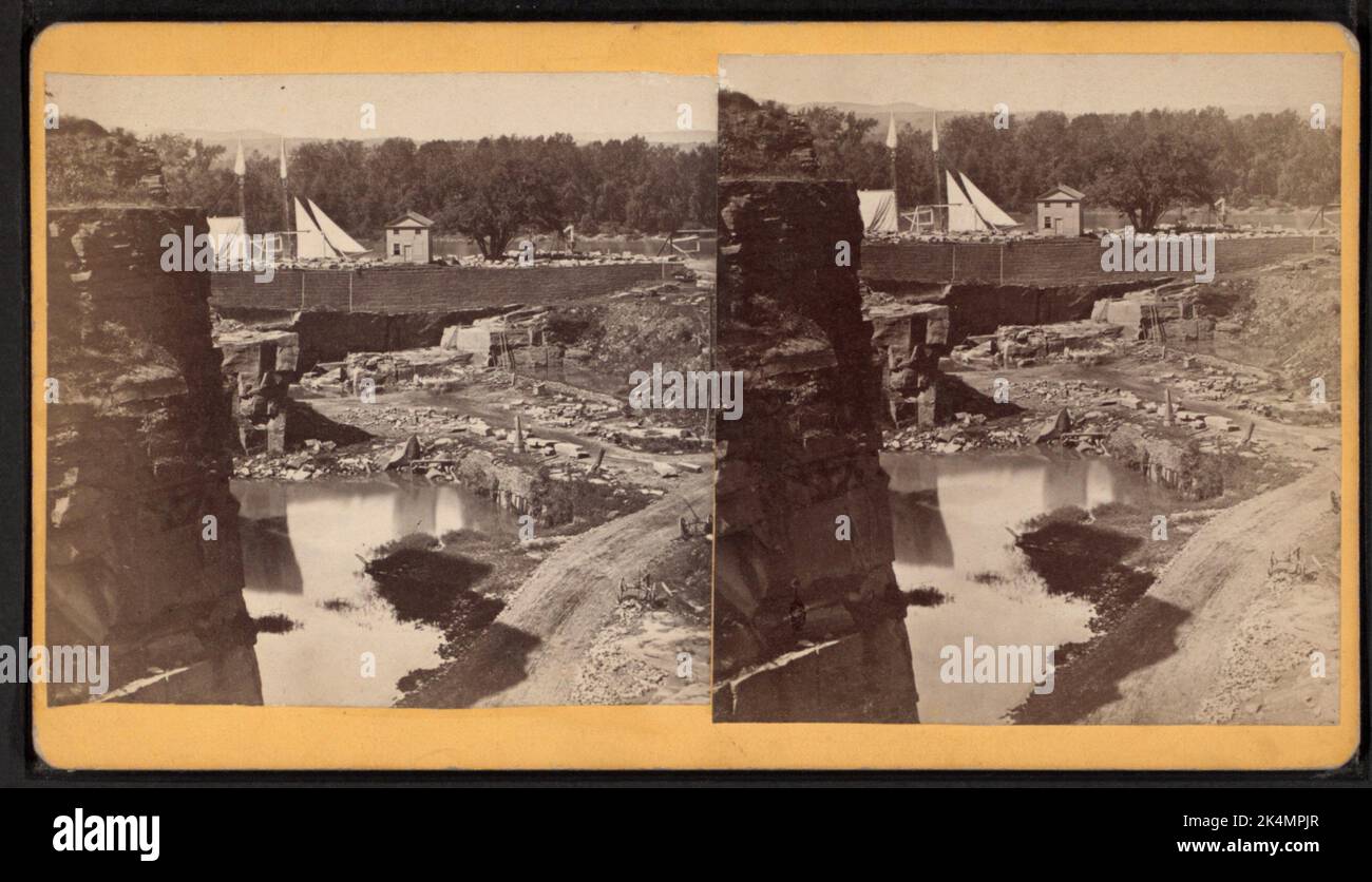 Brownstone quarries, Portland, Conn. (The Brainerd & Co. Quarry